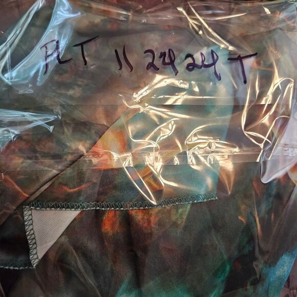 Pretty Little Thing Sexy Satin Strappy Midi Dress Sz 8 - Picture 14 of 14